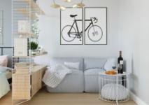 Turn 30m2 apartment into a comfortable living space for young couples
