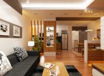 Interior design of adjacent houses