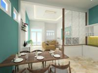 The model of a 4-bedroom house with 2 beautiful bedrooms is only 400 million VND