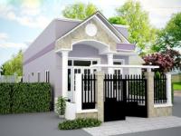 A beautiful 500-storey model townhouse, every young family dreams of