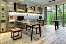 The house makes use of 'discarded' materials and is still beautiful