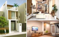 Beautiful 2-storey house models for large families comfortably