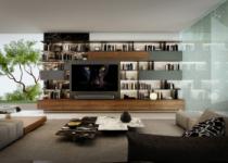 Living room for successful business people